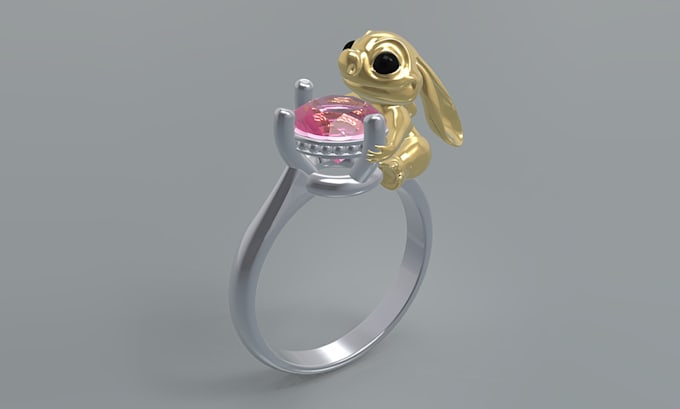 Gig Preview - Design stunning 3d jewelry models and exclusive designs