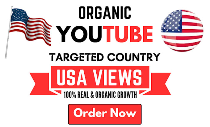 Gig Preview - Do USA youtube promotion USA video and channel promotion to USA targeted viewer