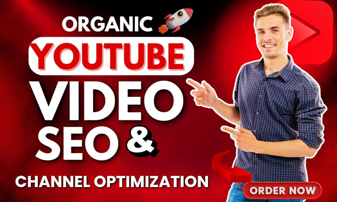 Gig Preview - Do best youtube video SEO expert optimization for top organic ranking