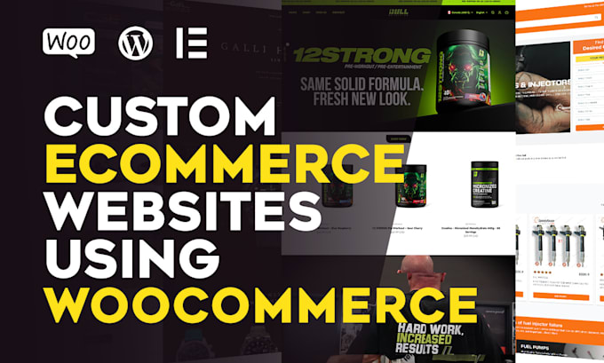 Gig Preview - Develop a custom woocommerce webshop