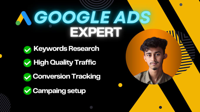 Gig Preview - Setup profitable google ads and PPC campaign