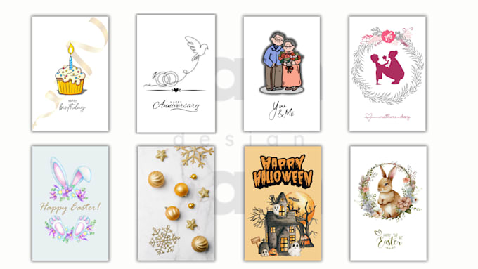 Gig Preview - Design awesome greeting cards