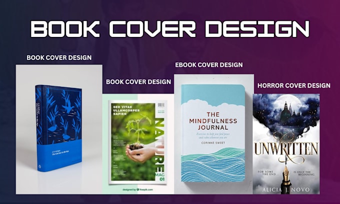 Gig Preview - Do book cover design, ebook cover or ebook cover design