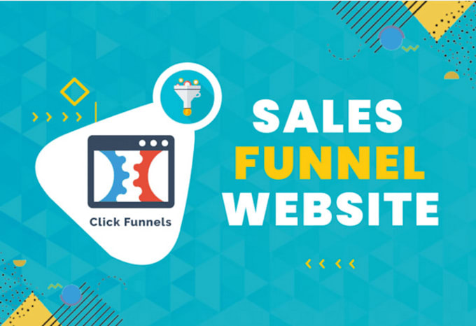 Gig Preview - Create a captivating click funnel landing page and clickfunnels sales funnel