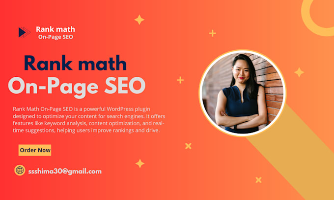 Gig Preview - Rank math on page SEO website ranking