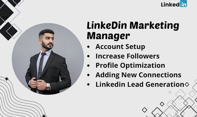 Gig Preview - Manage your linkedin marketing and b2b sales closer appointment setting