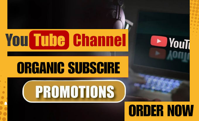 Gig Preview - Buy fast youtube organically subscribe for monetization