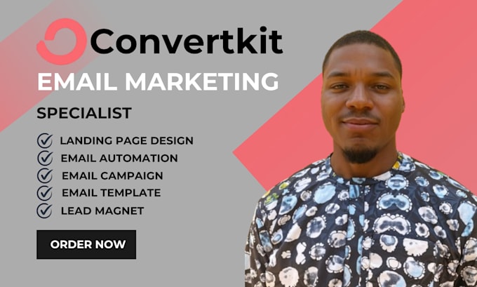 Gig Preview - Design convertkit, klaviyo or mailchimp newsletter template and automation