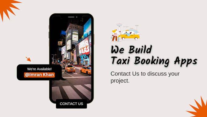 Gig Preview - Develop taxi booking app development, build taxi app