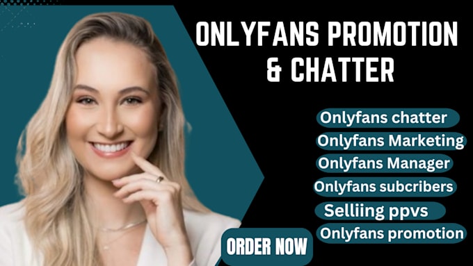 Gig Preview - Do onlyfans promotion, management, fanvue page promotion, chatter