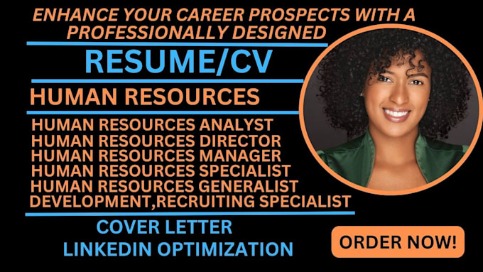 Bestseller - write human resources resume, employee relation specialist talent acquisition CV