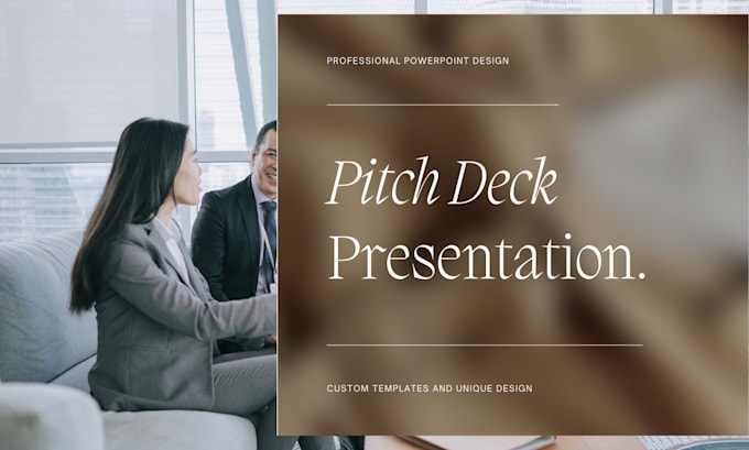 Gig Preview - Design powerpoint presentation, google slides, PPT slides, pitch deck design