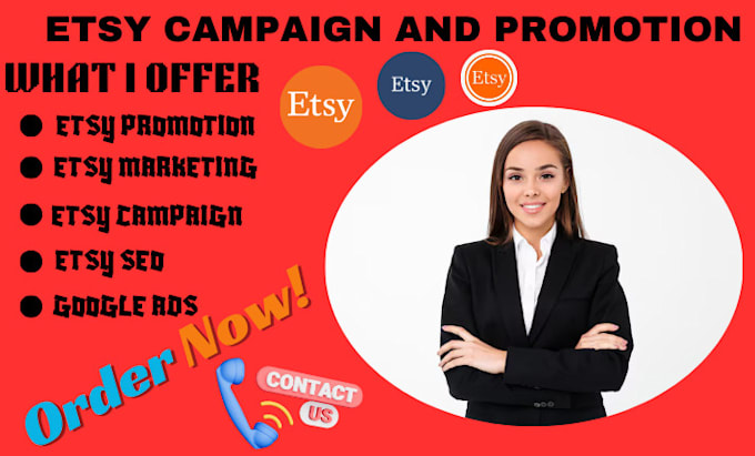 Gig Preview - Do etsy promotion etsy seo etsy marketing etsy campaign to increase sales volume