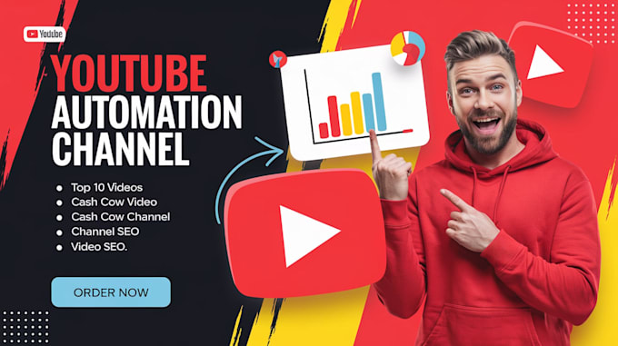 Gig Preview - Create youtube automation channel, and produce top 10 cash cow videos