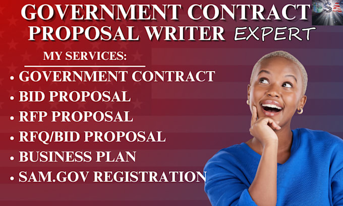 Gig Preview - Prepare winning government contract, bid proposal, rfp, rfq and grant