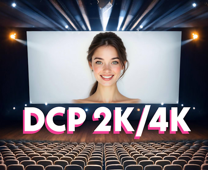 Gig Preview - Create a professional dcp for your video to be screened in cinemas