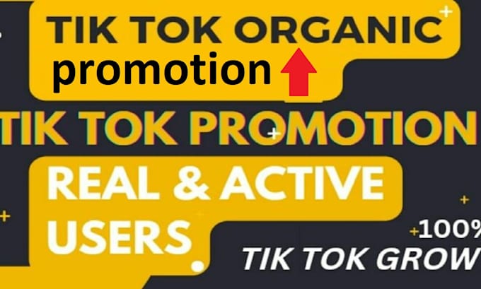 Gig Preview - Manage instagram and tiktok promotion, marketing to grow and  promote