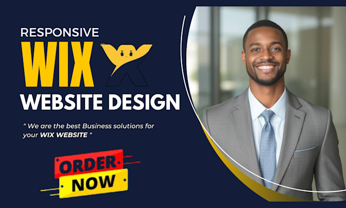 Gig Preview - Design wix website design wix redesign wix website design wix design wix SEO