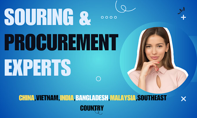 Gig Preview - Best sourcing agent southeast asia china reliable affordable