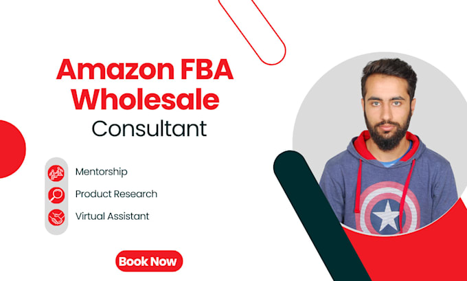 Gig Preview - Be your amazon fba wholesale consultant with 1 to 1 live sessions