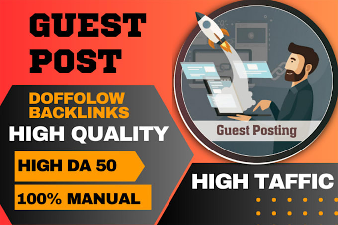 Gig Preview - Do saas guest post on high da with HQ saas backlinks