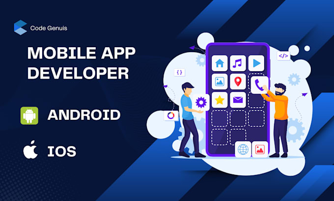 Gig Preview - Develop mobile apps for android, ios java, swift, flutter