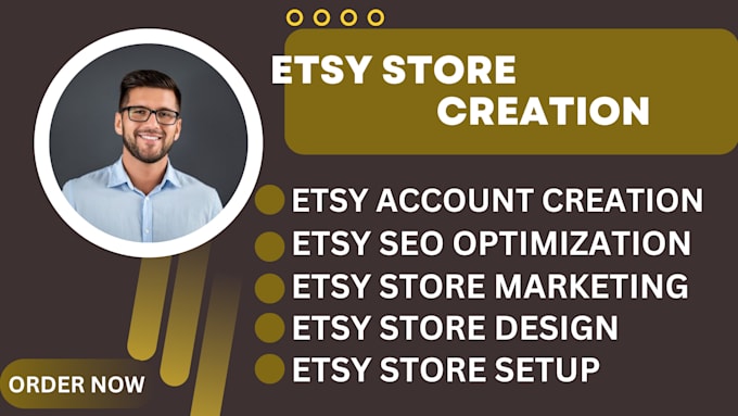 Bestseller - do etsy store creation etsy account creation etsy store setup, product listing