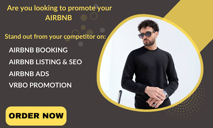 Gig Preview - Do solo ads, airbnb listing, airbnb promotion vrbo marketing