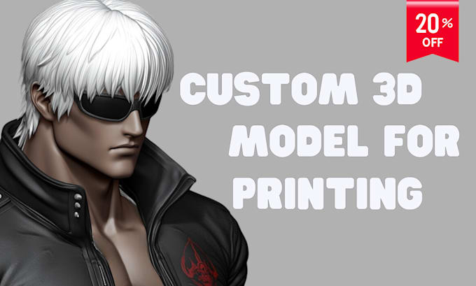 Gig Preview - Sculpt high quality 3d character modeling for 3d printing