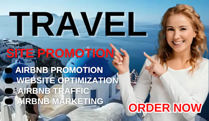 Gig Preview - Do travel website optimization, airbnb promotion