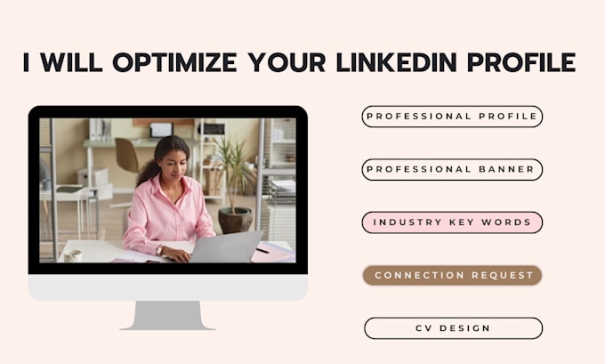 Gig Preview - Optimize your linkedin profile