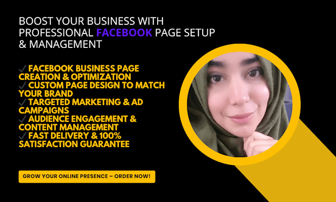 Bestseller - create setup and manage facebook business page