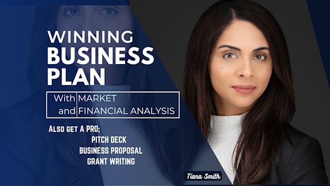 Gig Preview - Write winning business plan for loan approval with  market and financial plan