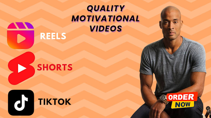 Gig Preview - Edit professional motivational videos for instagram, tiktok or youtube