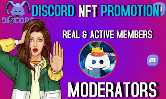 Gig Preview - Discord pr0m0tion, discord server project, discord game pr0m0tion, nft pr0motion