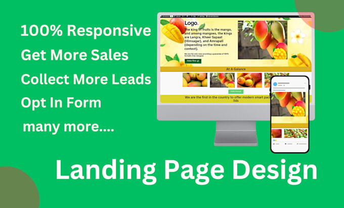 Gig Preview - Generate more sales with sales funnel landing page with elementor pro