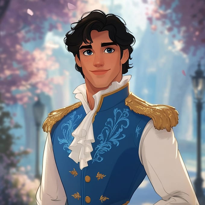 Gig Preview - Desing you a beautiful portrait in disney cartoon style