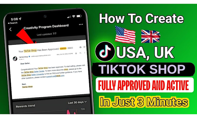 Bestseller - setup usa uk tiktok shop tiktok dropshipping ads instagram shop tiktok marketing