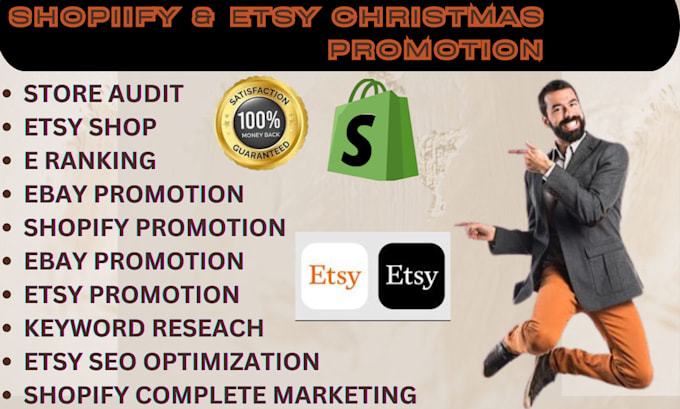 Gig Preview - Do shopify, etsy promotion to boost store sales visibility