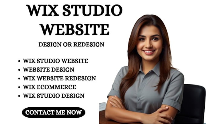 Gig Preview - Design and transfer your wix studio website using wix studio, wix ecommerce seo