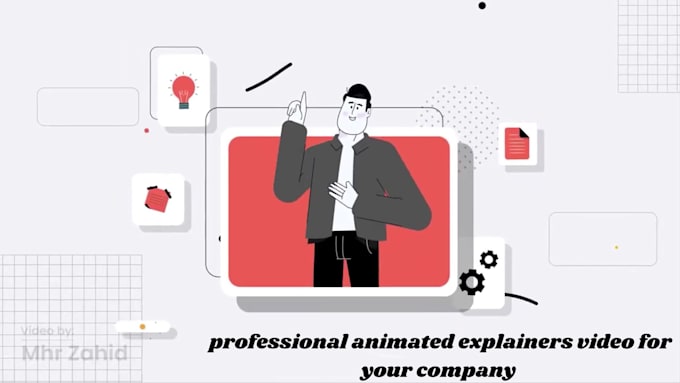 Gig Preview - Do a professional animated explainers video for your company 2d animation