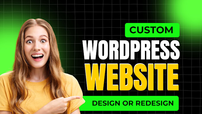 Gig Preview - Create responsive wordpress website for your business