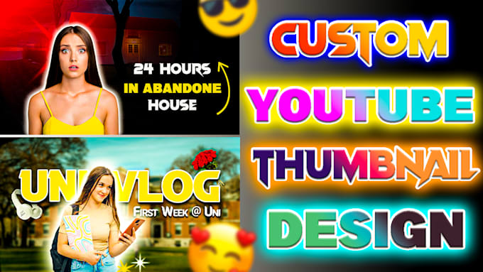 Gig Preview - Do vlog, podcast, story or gaming youtube thumbnail for your channel