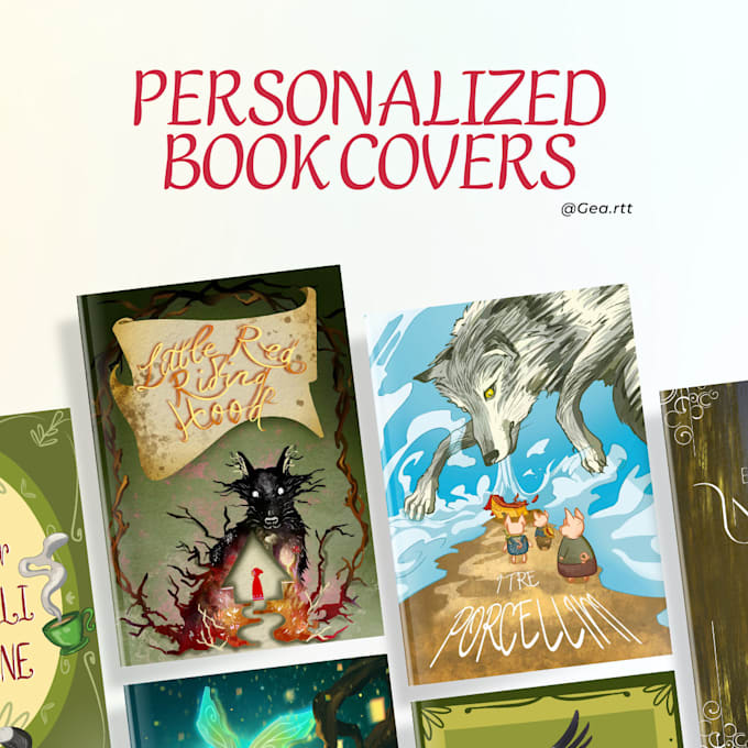 Gig Preview - Create a personalized book cover