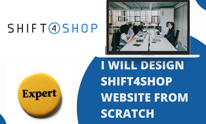 Gig Preview - Design and develop your shift4shop or 3dcart website