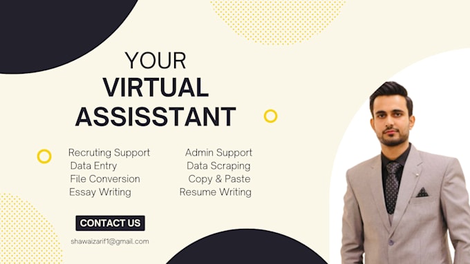 Gig Preview - Be your trustworthy and sincere virtual assistant