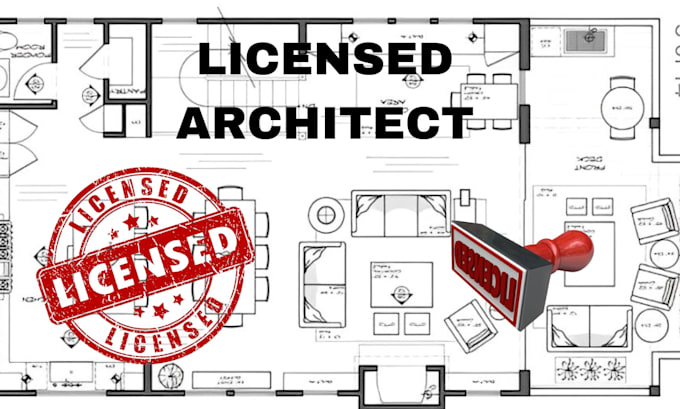 Gig Preview - Review stamp architectural engineering 2d floor plan mep drawing for city permit