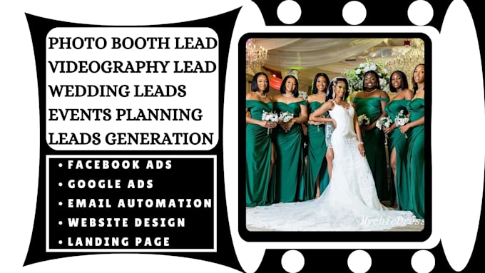 Gig Preview - Photo booth leads photography leads videography leads wedding leads rental leads