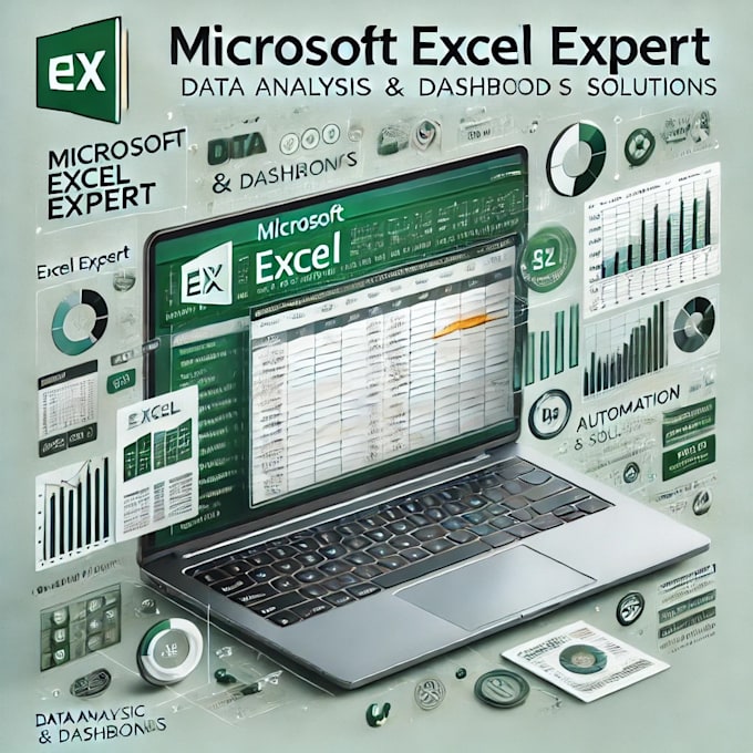 Gig Preview - Be your microsoft excel expert, dashboards, and automation