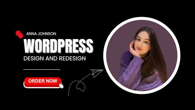 Gig Preview - Do wordpress website redesign wordpress website design wordpress website